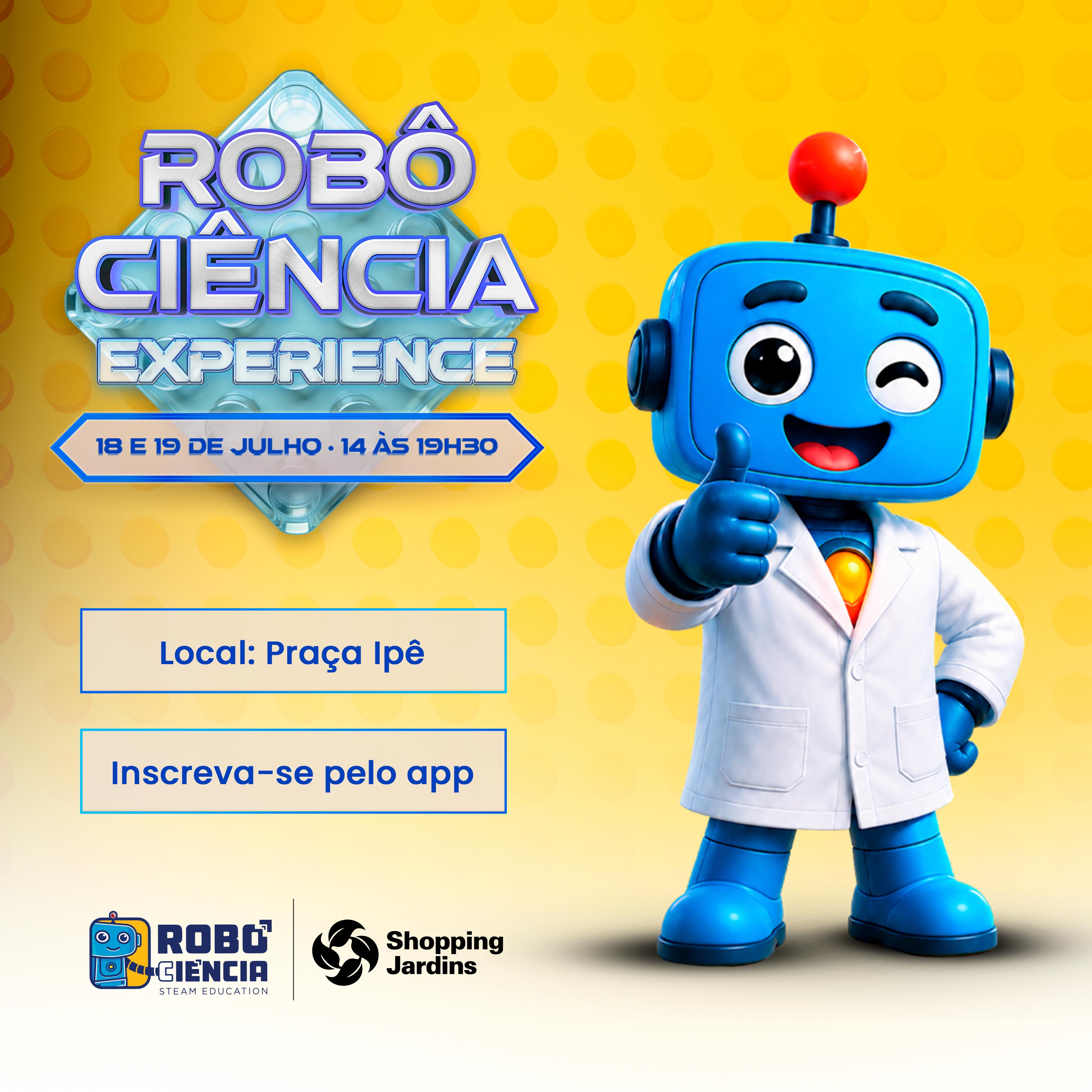 LEGO CITY Robô Ciência Experience