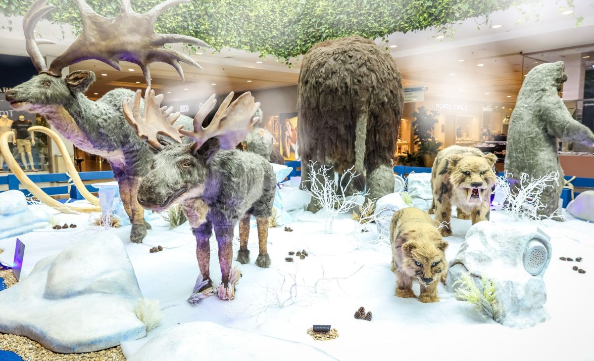 Exposição Gigantes do Gelo