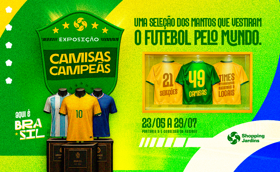 Exposição Camisas Campeãs