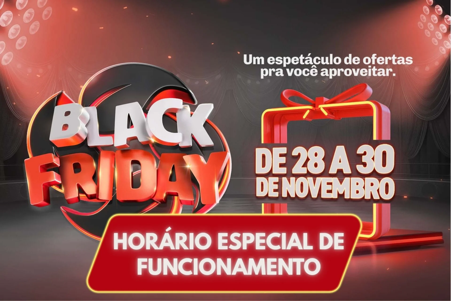 Horário Especial de Funcionamento da Black Friday Shopping Jardins