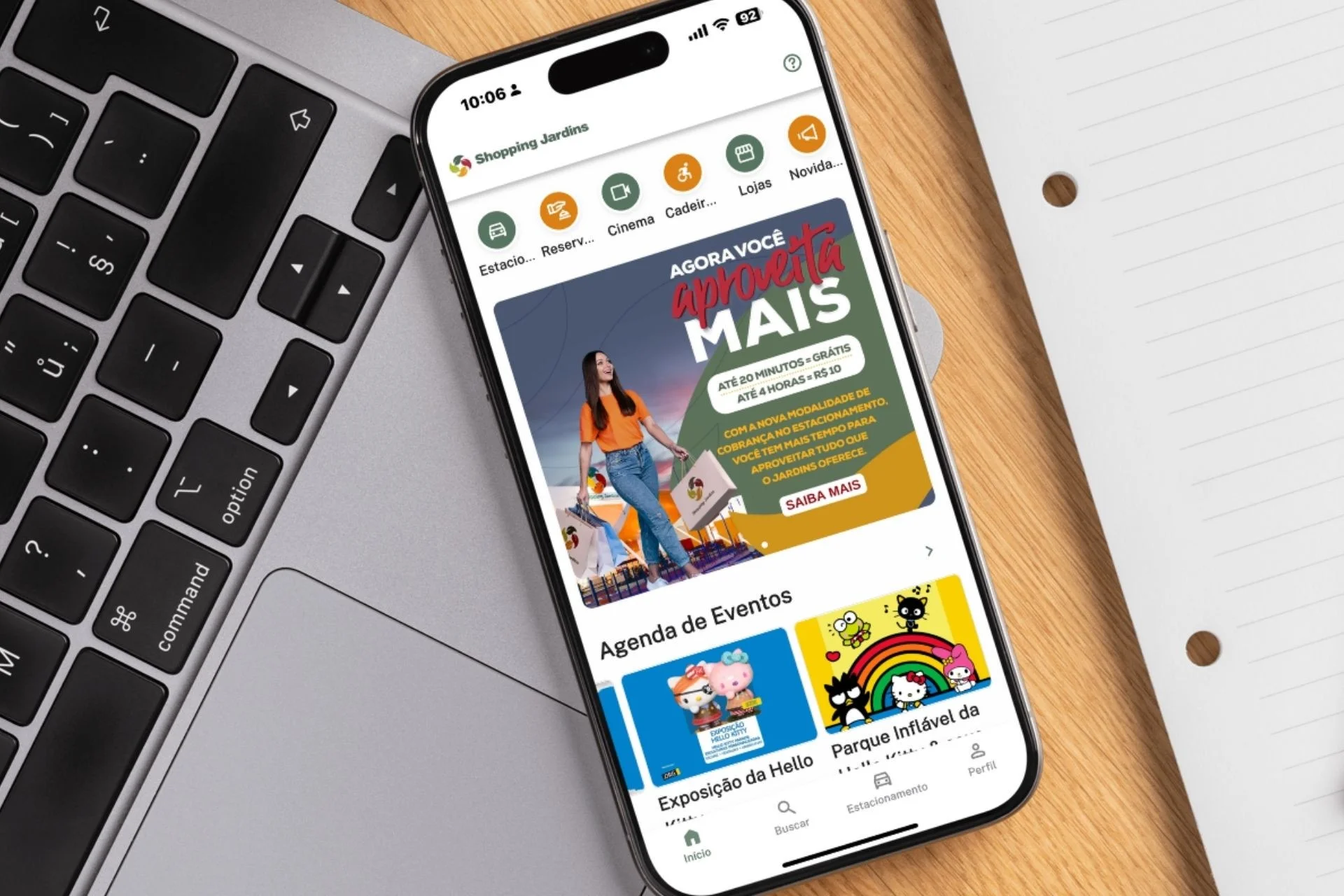Baixe o App Shopping Jardins