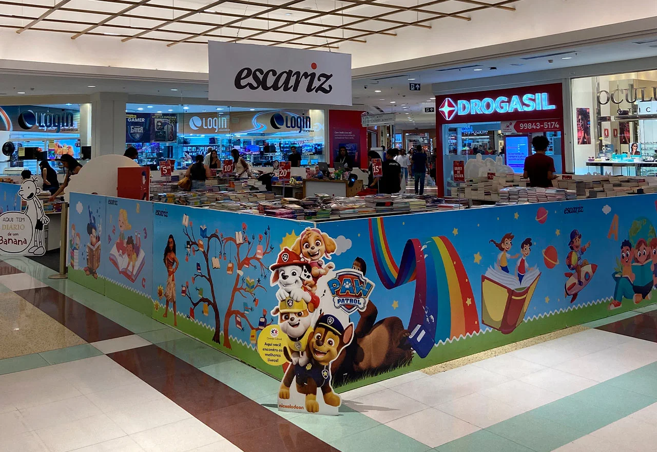Feira de Livros Escariz chega ao Shopping Jardins