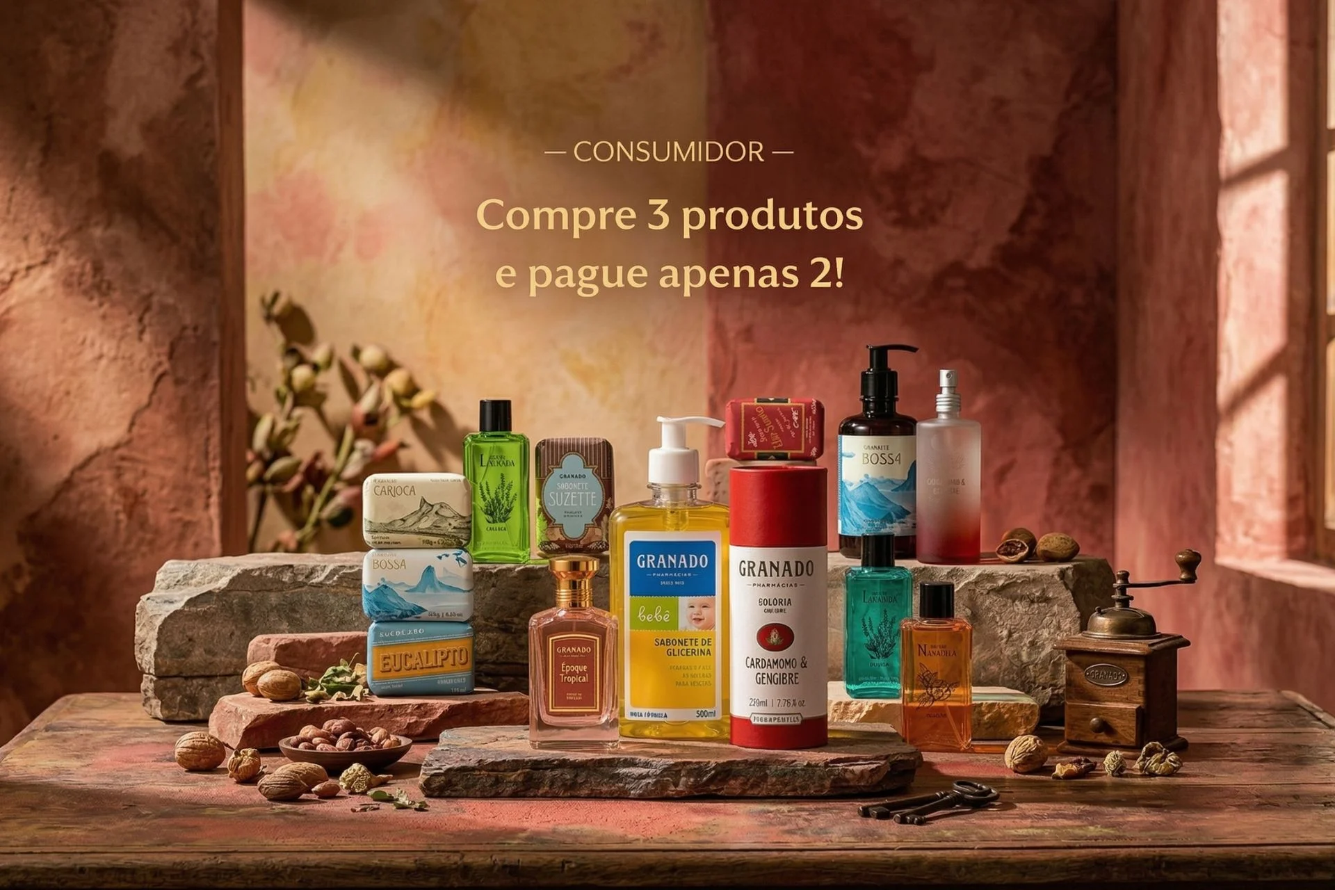 Granado Jardins: Na Semana do Consumidor Leve 3, Pague 2. Aproveite!