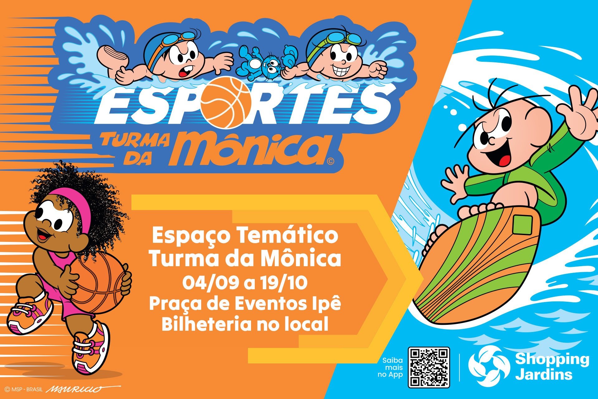 Atração abre a programação em homenagem à criançada no Shopping Jardins