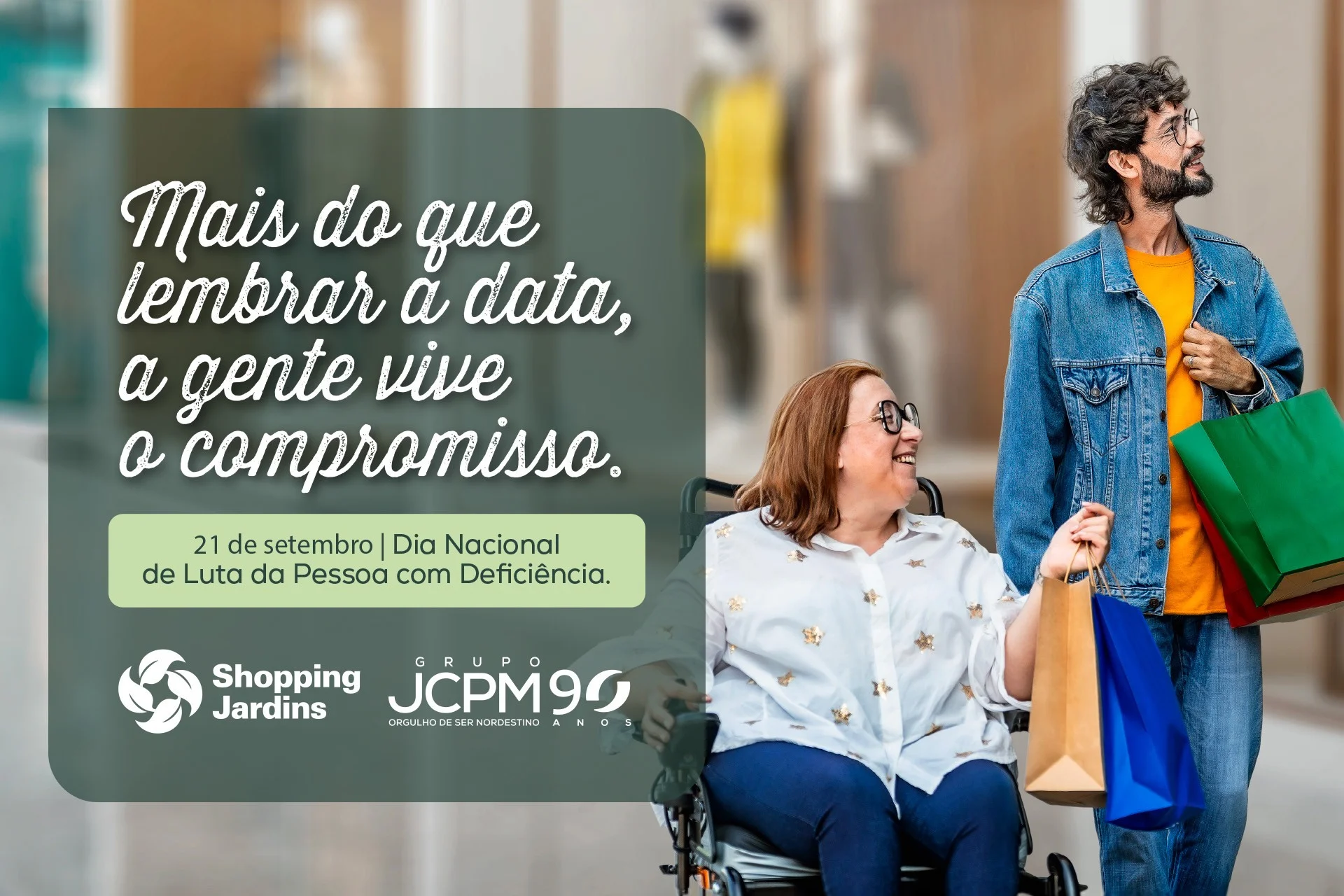 21 de setembro | Dia Nacional de Luta da Pessoa com Deficiência
