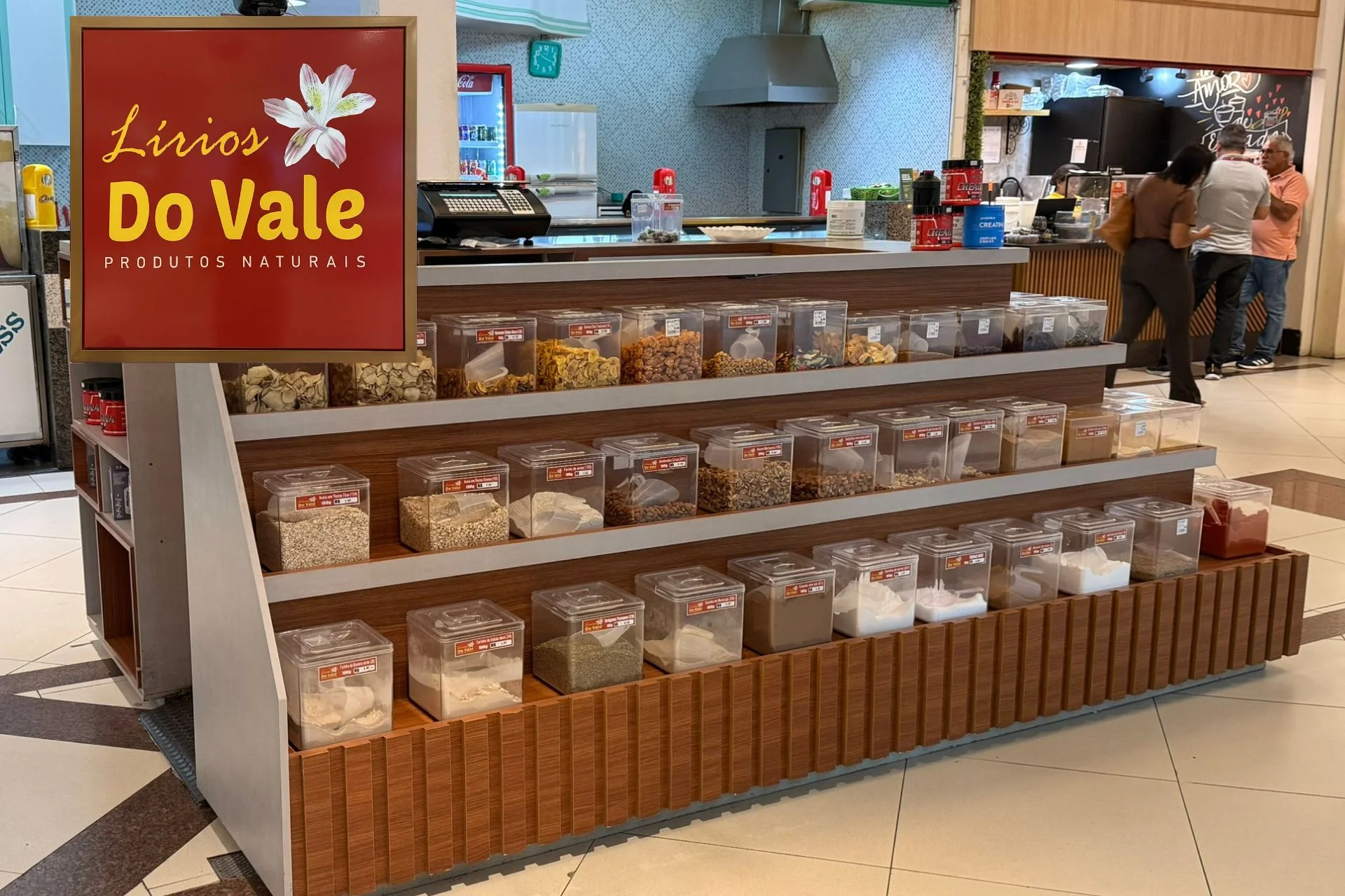 Lírios do Vale: alimentação saudável com sabor e qualidade pra você.