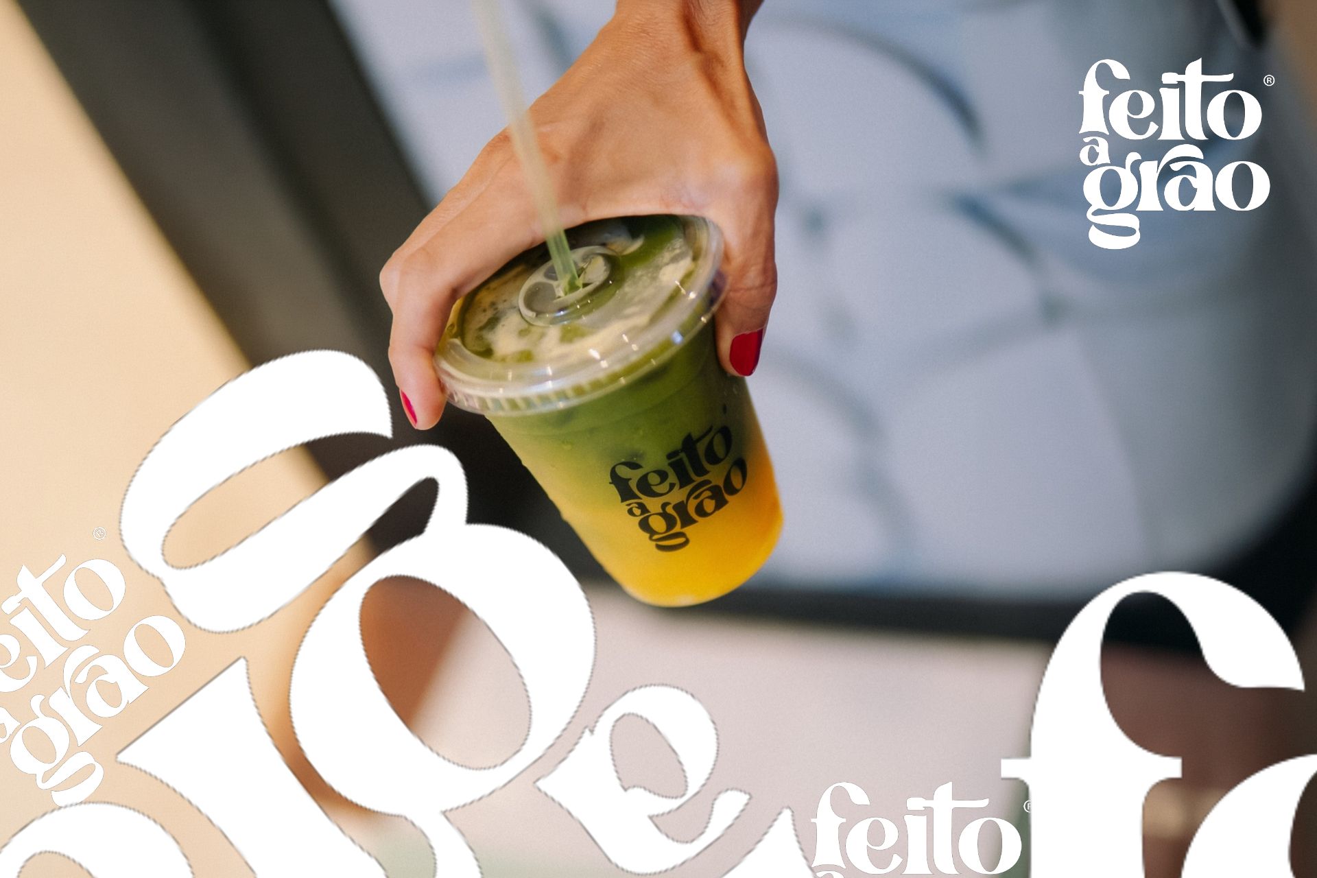 Matcha Mood: conheça os refreshers do Feito a Grão Jardins.