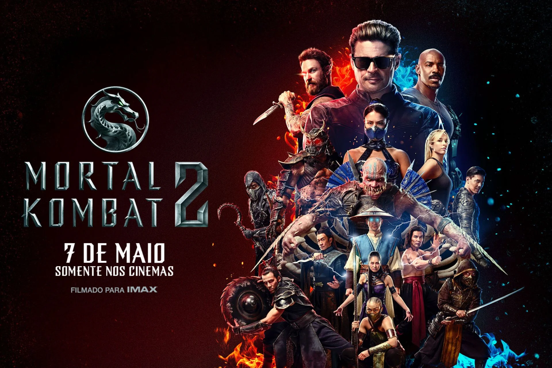 'Mortal Kombat 2' em cartaz! E mais estreias do Cinemark.