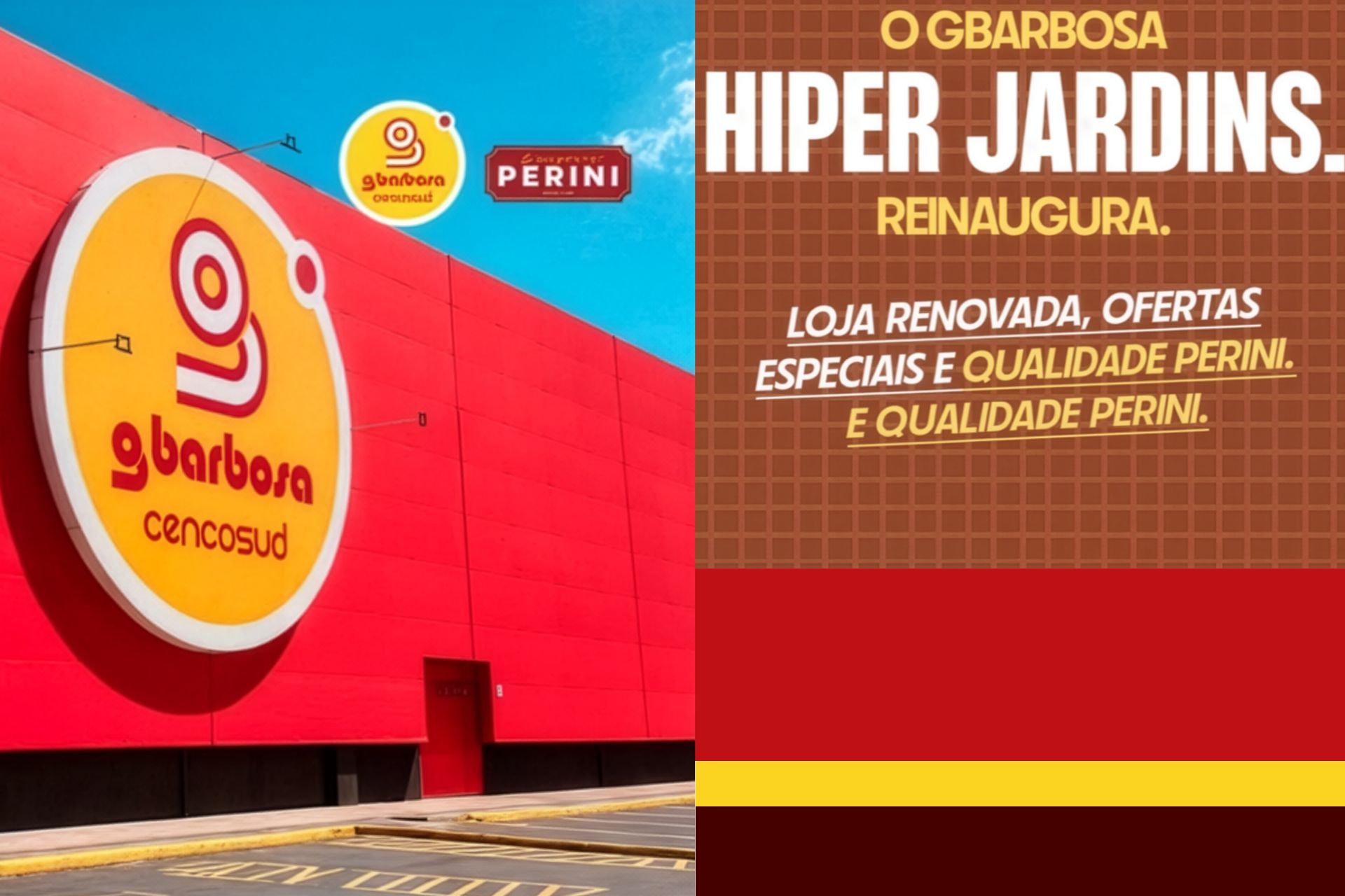 Não perca a reinauguração do GBarbosa Hiper Jardins.