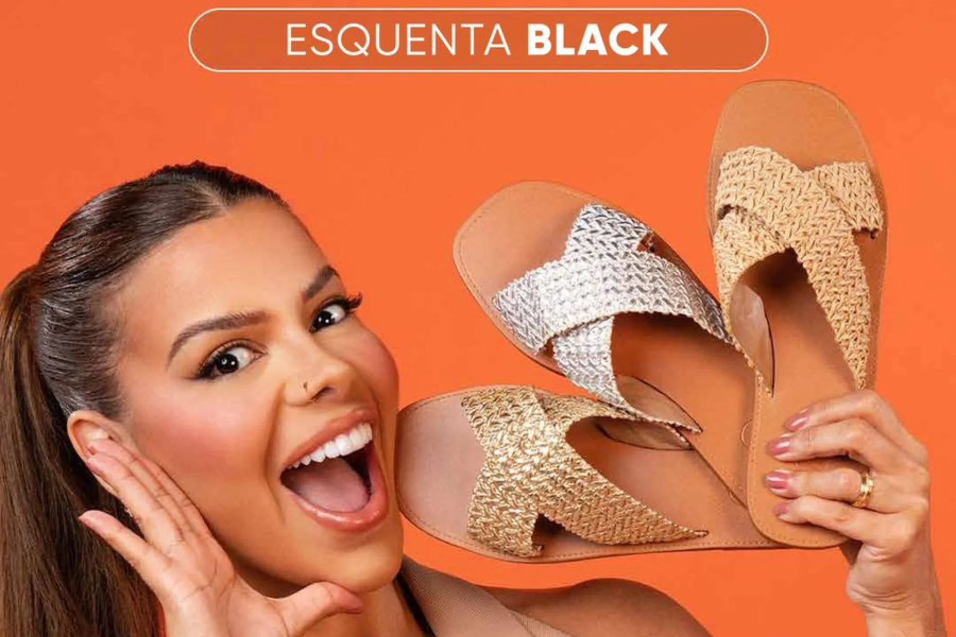 Esquenta Black dos Sonhos da Sonho dos Pés. Não perca!