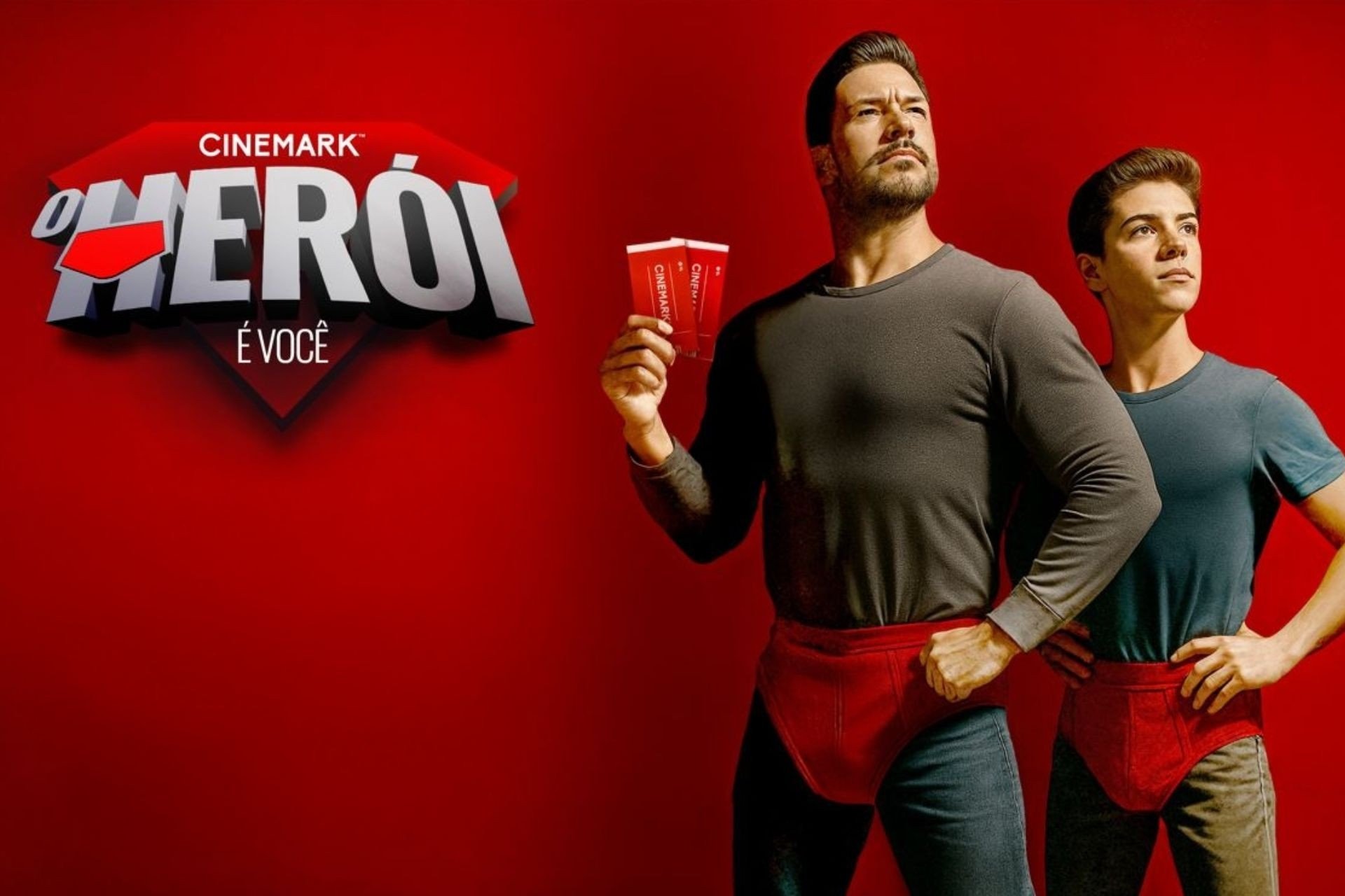 Ação "O Herói é Você": Superman na Cinemark Ação "O Herói é Você": Superman na Cinemark