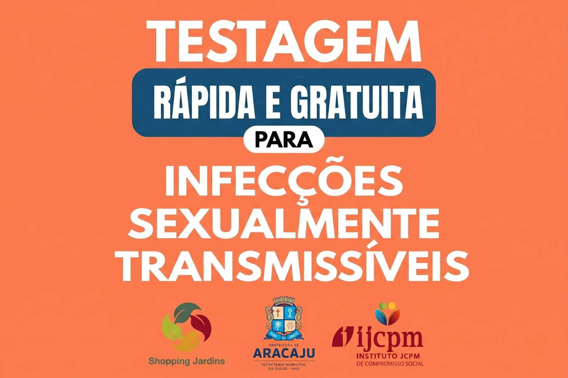 Tem testagem rápida de ISTs nesta quinta! Saiba mais aqui.