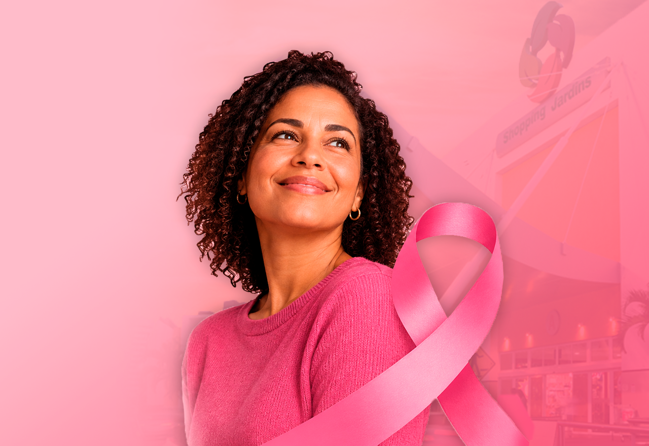 Saúde também é prevenção: participe das ações do Outubro Rosa no Shopping Jardins