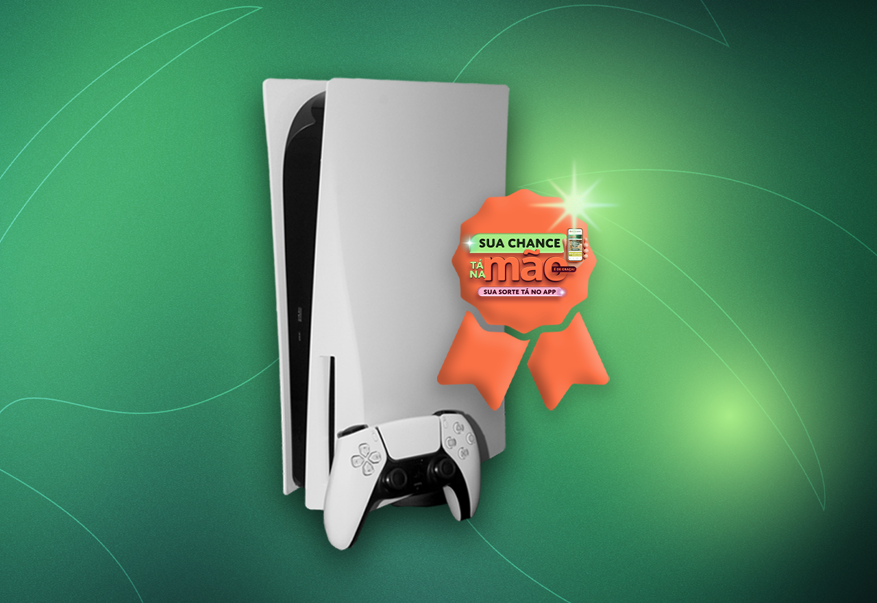 Este Playstation 5 pode ser seu!