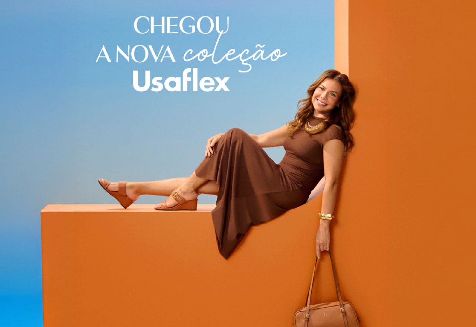 Fernanda Souza é o rosto da nova coleção de verão Usaflex.